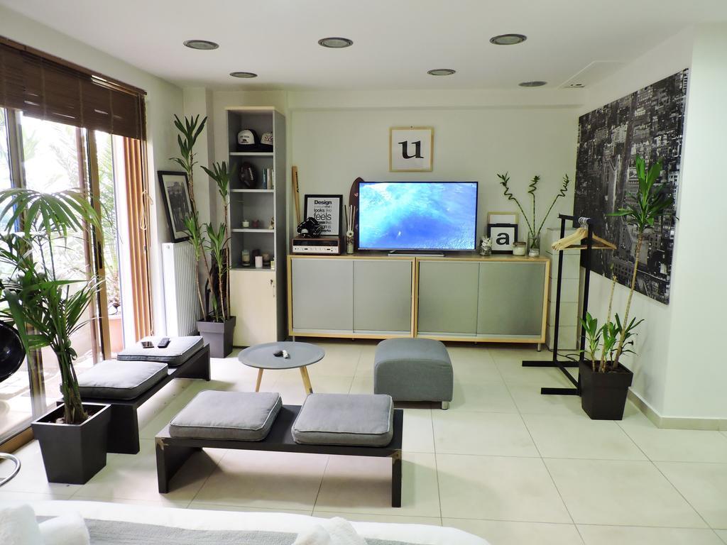 شقة Luxurious Loft With Garden أثينا المظهر الخارجي الصورة